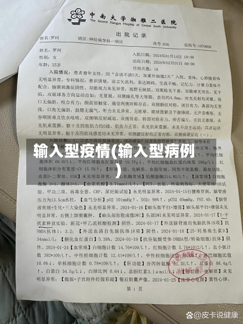 输入型疫情(输入型病例)-第1张图片