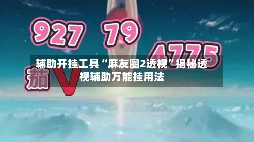 辅助开挂工具“麻友圈2透视”揭秘透视辅助万能挂用法-第2张图片