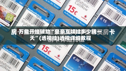 万能开挂辅助“皇豪互娱挂多少钱一天”(透视挂)透视详细教程