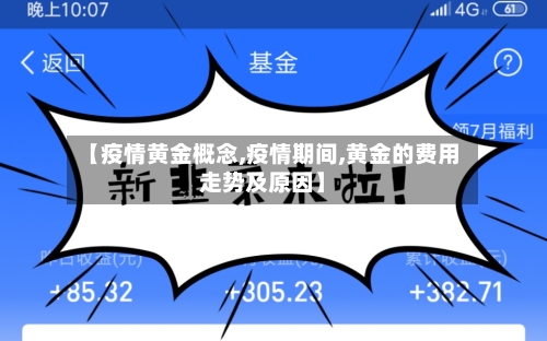 【疫情黄金概念,疫情期间,黄金的费用走势及原因】-第1张图片