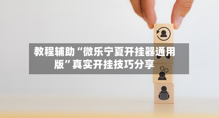 教程辅助“微乐宁夏开挂器通用版”真实开挂技巧分享