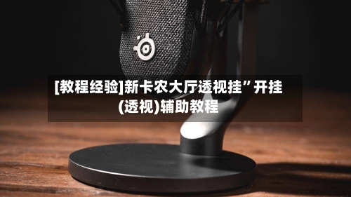 [教程经验]新卡农大厅透视挂”开挂(透视)辅助教程