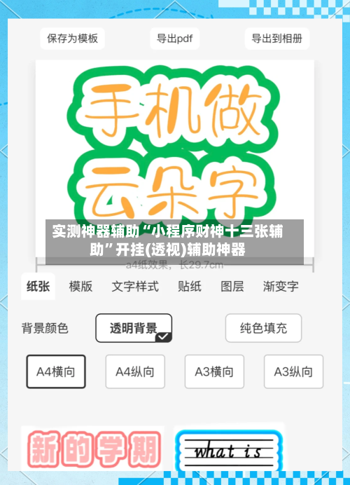 实测神器辅助“小程序财神十三张辅助”开挂(透视)辅助神器-第2张图片