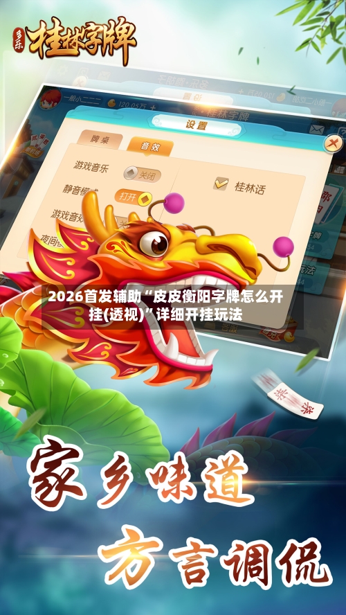 2026首发辅助“皮皮衡阳字牌怎么开挂(透视)”详细开挂玩法