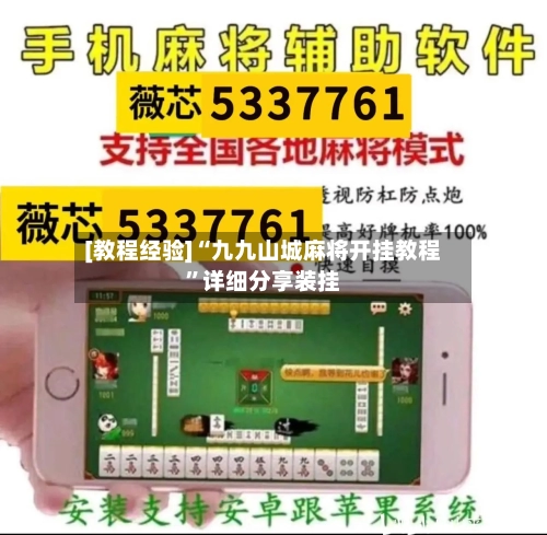 [教程经验]“九九山城麻将开挂教程”详细分享装挂-第3张图片