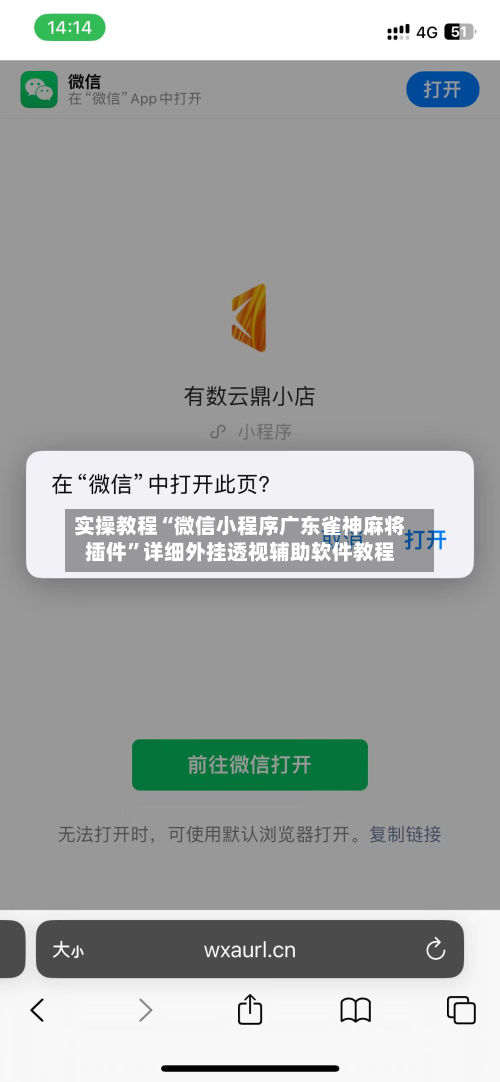 实操教程“微信小程序广东雀神麻将插件”详细外挂透视辅助软件教程-第3张图片