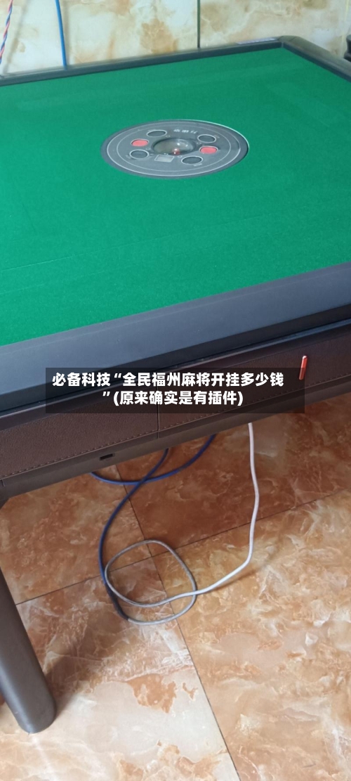 必备科技“全民福州麻将开挂多少钱”(原来确实是有插件)-第1张图片