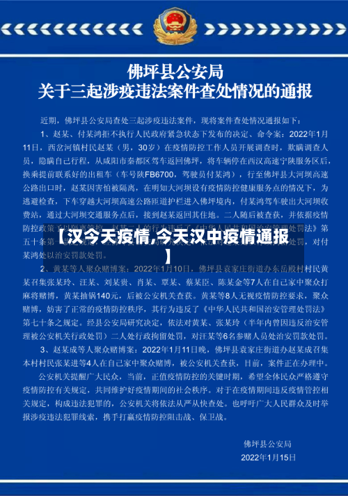 【汉今天疫情,今天汉中疫情通报】-第2张图片