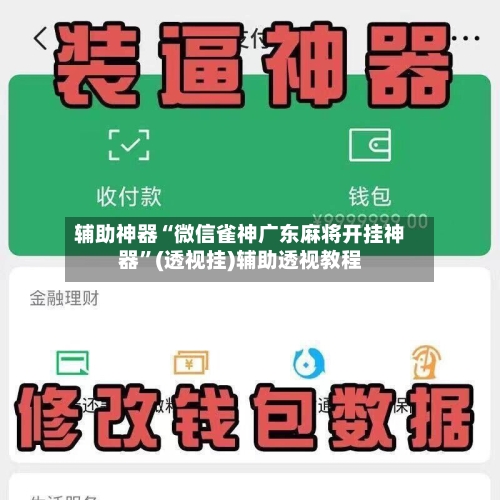 辅助神器“微信雀神广东麻将开挂神器”(透视挂)辅助透视教程-第1张图片