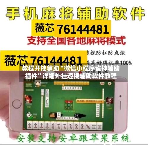 教程开挂辅助“微信小程序雀神辅助插件”详细外挂透视辅助软件教程