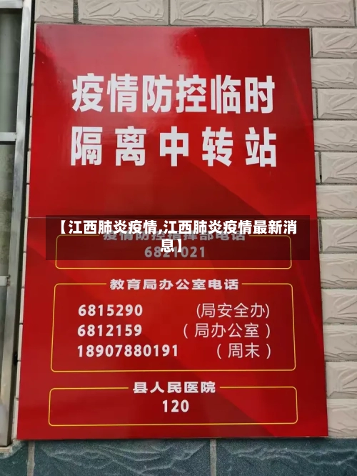 【江西肺炎疫情,江西肺炎疫情最新消息】-第2张图片