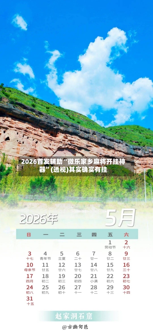2026首发辅助“微乐家乡麻将开挂神器”(透视)其实确实有挂-第1张图片