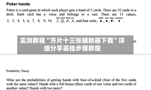 实测教程“方片十三张辅助器下载	”详细分享装挂步骤教程-第2张图片