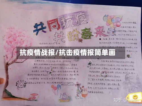 抗疫情战报/抗击疫情报简单画