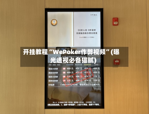 开挂教程“WePoker作弊视频”(曝光透视必备猫腻)
