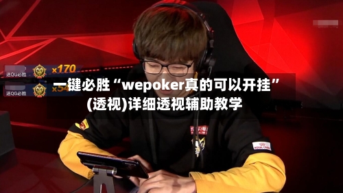 一键必胜“wepoker真的可以开挂”(透视)详细透视辅助教学-第2张图片