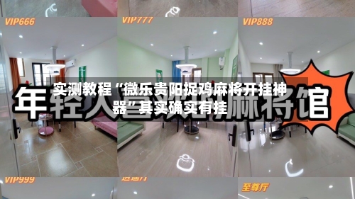 实测教程“微乐贵阳捉鸡麻将开挂神器”其实确实有挂-第1张图片