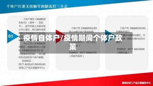疫情自体户/疫情期间个体户政策