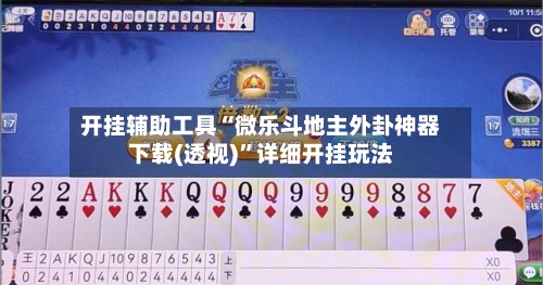 开挂辅助工具“微乐斗地主外卦神器下载(透视)”详细开挂玩法-第1张图片