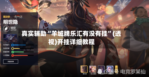 真实辅助“羊城牌乐汇有没有挂”(透视)开挂详细教程-第2张图片