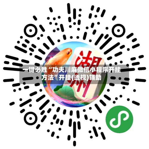 一键必胜“功夫川麻微信小程序开挂方法	”开挂(透视)辅助-第2张图片