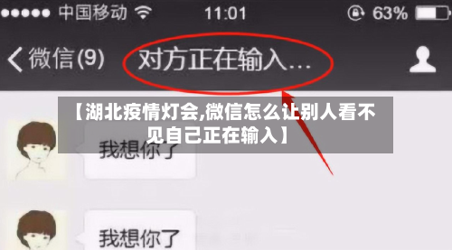 【湖北疫情灯会,微信怎么让别人看不见自己正在输入】-第1张图片
