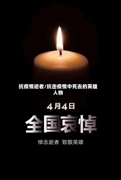 抗疫情逝者/抗击疫情中死去的英雄人物-第1张图片