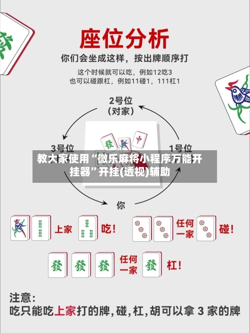 教大家使用“微乐麻将小程序万能开挂器”开挂(透视)辅助-第2张图片