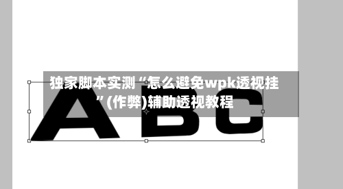 独家脚本实测“怎么避免wpk透视挂	”(作弊)辅助透视教程-第2张图片