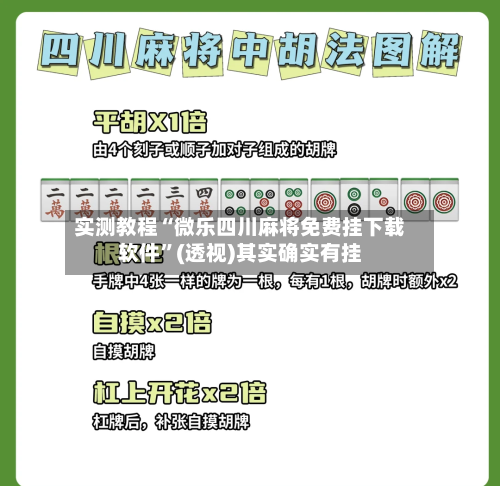 实测教程“微乐四川麻将免费挂下载软件”(透视)其实确实有挂-第1张图片