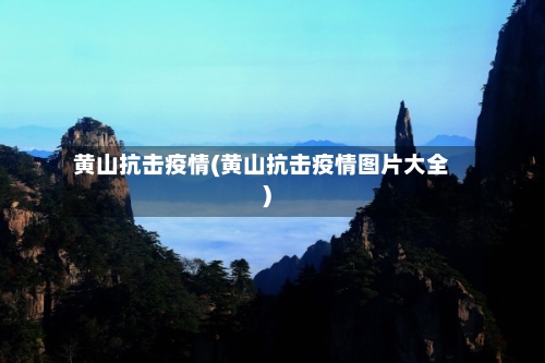 黄山抗击疫情(黄山抗击疫情图片大全)