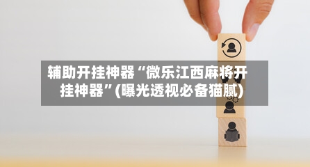 辅助开挂神器“微乐江西麻将开挂神器”(曝光透视必备猫腻)-第3张图片