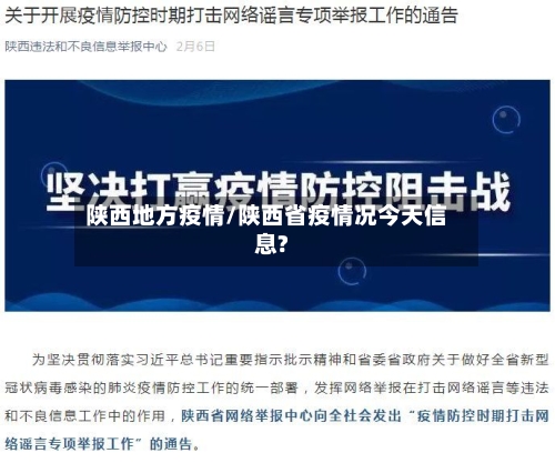 陕西地方疫情/陕西省疫情况今天信息?-第2张图片