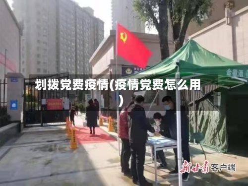 划拨党费疫情(疫情党费怎么用)-第2张图片
