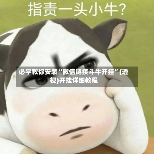 必学教你安装“微信链接斗牛开挂”(透视)开挂详细教程