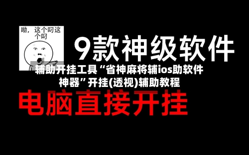 辅助开挂工具“省神麻将辅ios助软件神器”开挂(透视)辅助教程-第1张图片