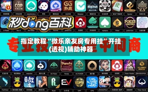 指定教程“微乐亲友房专用挂”开挂(透视)辅助神器-第3张图片