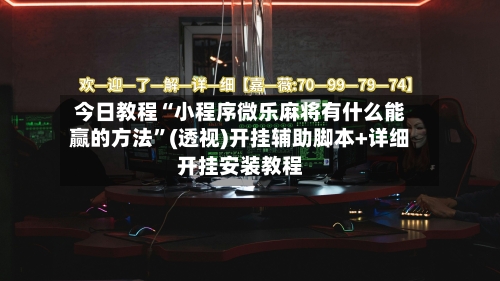 今日教程“小程序微乐麻将有什么能赢的方法”(透视)开挂辅助脚本+详细开挂安装教程-第2张图片