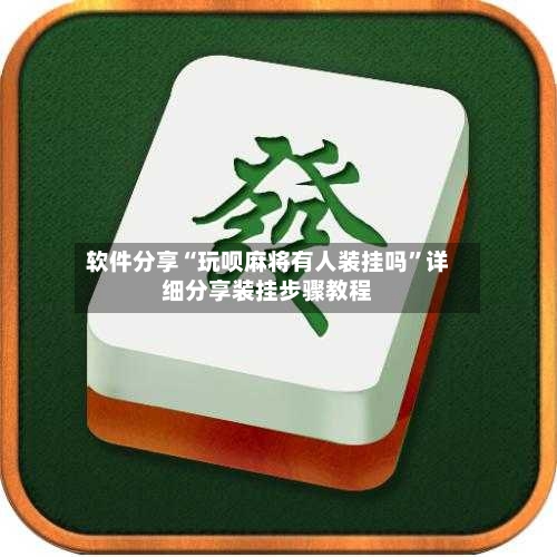 软件分享“玩呗麻将有人装挂吗	”详细分享装挂步骤教程-第2张图片