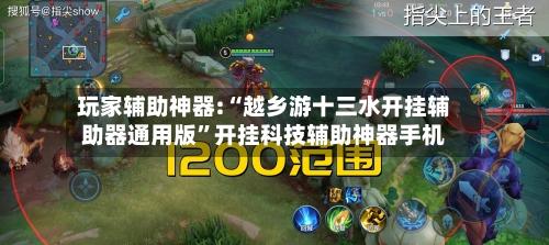 玩家辅助神器:“越乡游十三水开挂辅助器通用版”开挂科技辅助神器手机