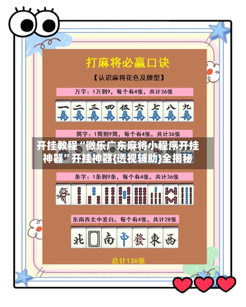 开挂教程“微乐广东麻将小程序开挂神器	”开挂神器{透视辅助}全揭秘-第2张图片