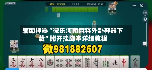 辅助神器“微乐河南麻将外卦神器下载”附开挂脚本详细教程-第1张图片