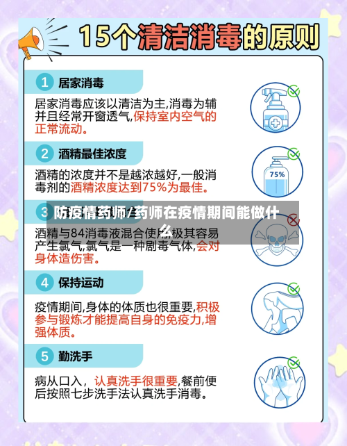 防疫情药师/药师在疫情期间能做什么-第2张图片