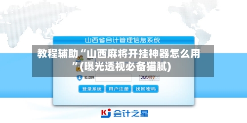 教程辅助“山西麻将开挂神器怎么用”(曝光透视必备猫腻)-第3张图片