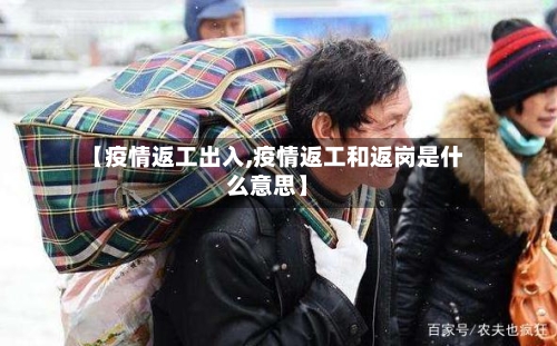 【疫情返工出入,疫情返工和返岗是什么意思】