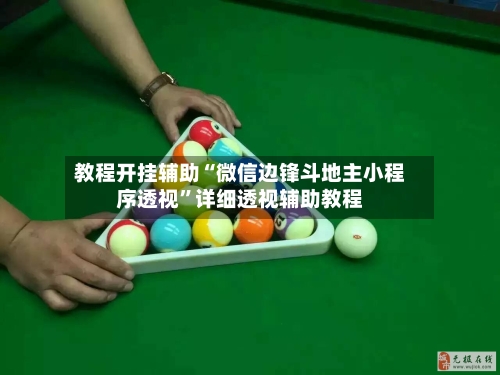 教程开挂辅助“微信边锋斗地主小程序透视”详细透视辅助教程-第3张图片