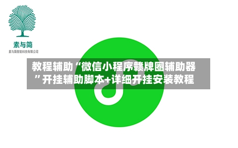 教程辅助“微信小程序赣牌圈辅助器”开挂辅助脚本+详细开挂安装教程-第2张图片