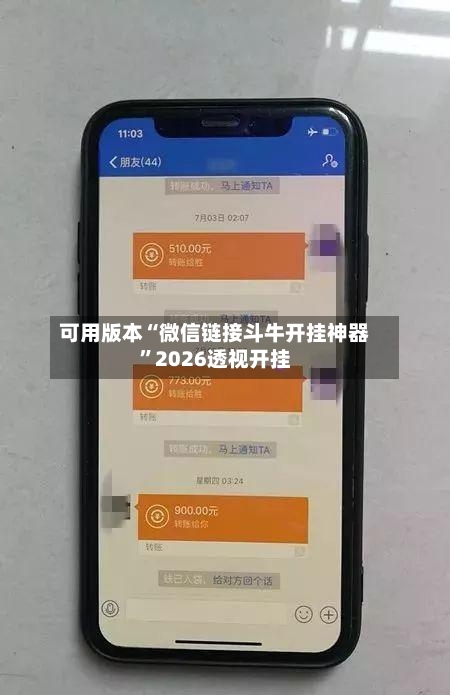可用版本“微信链接斗牛开挂神器”2026透视开挂