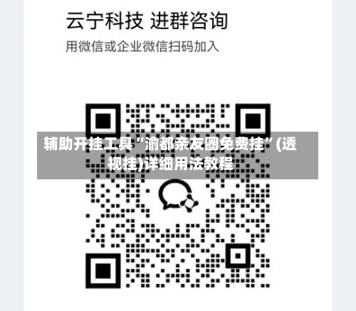 辅助开挂工具“渝都亲友圈免费挂”(透视挂)详细用法教程