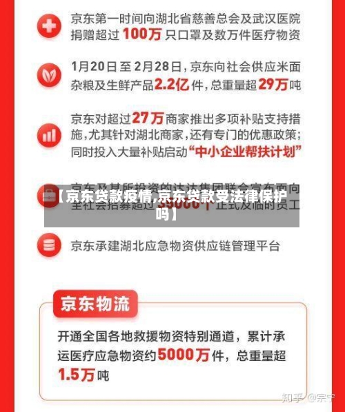 【京东贷款疫情,京东贷款受法律保护吗】-第2张图片